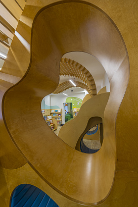 Интерьер Центральной городской детской библиотеки