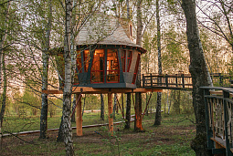 Лапочкино гнездо - Дома на деревьях