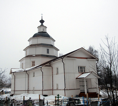 Церковь Ильи Пророка 1755 Цыпинского Погоста - реставрация